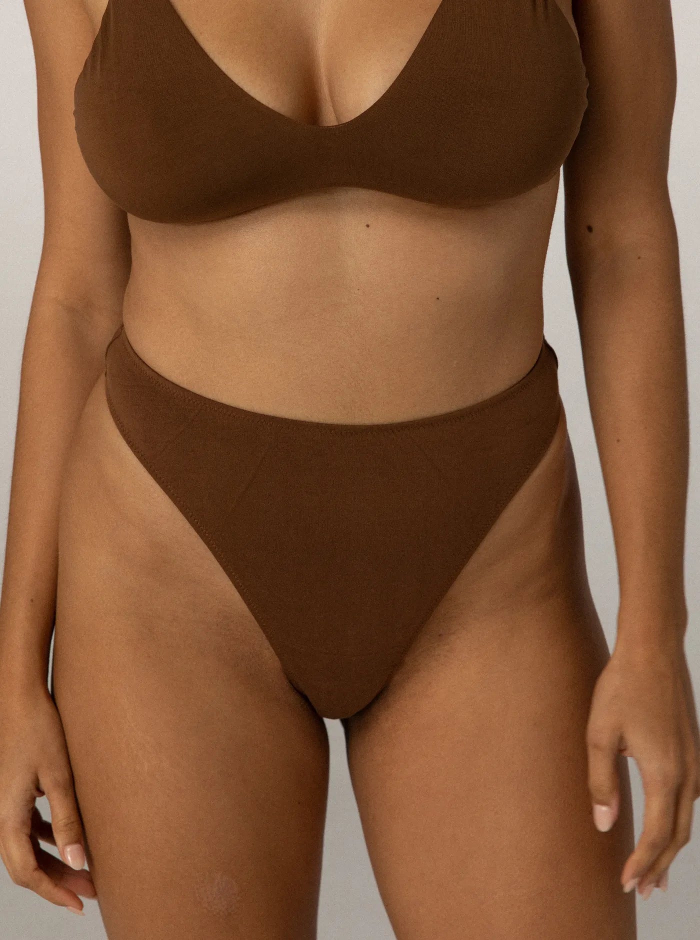 Moana High Waist G-String Earth