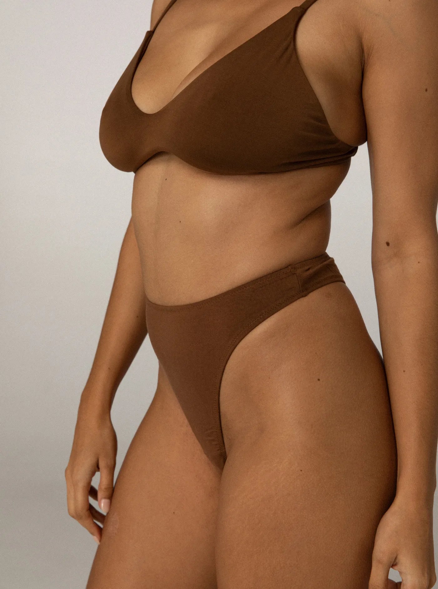Moana High Waist G-String Earth