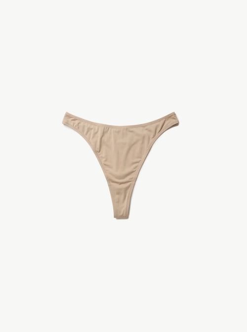 Moana High Waist G-String Toast