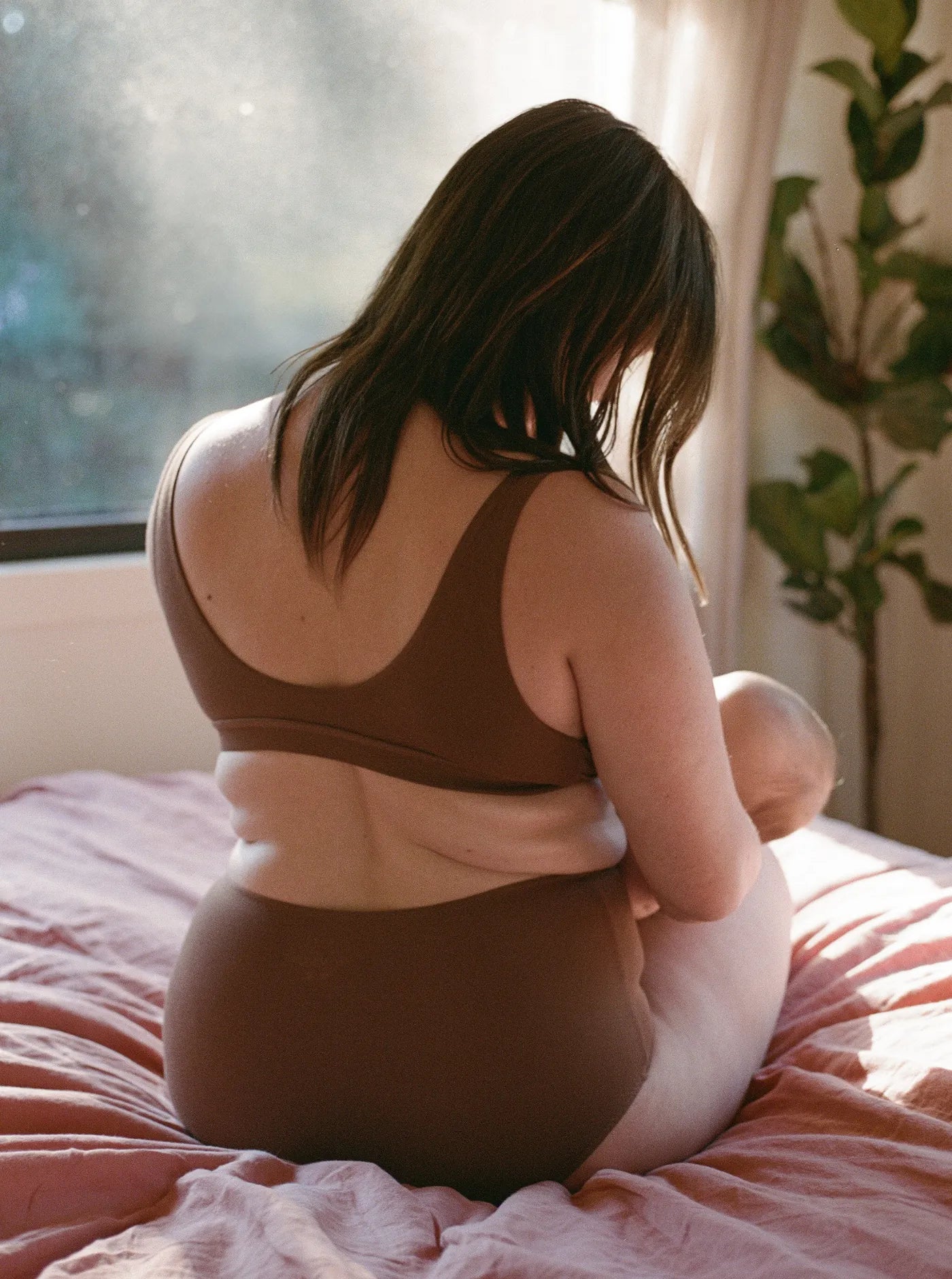 Cleo Crossover Bra Earth