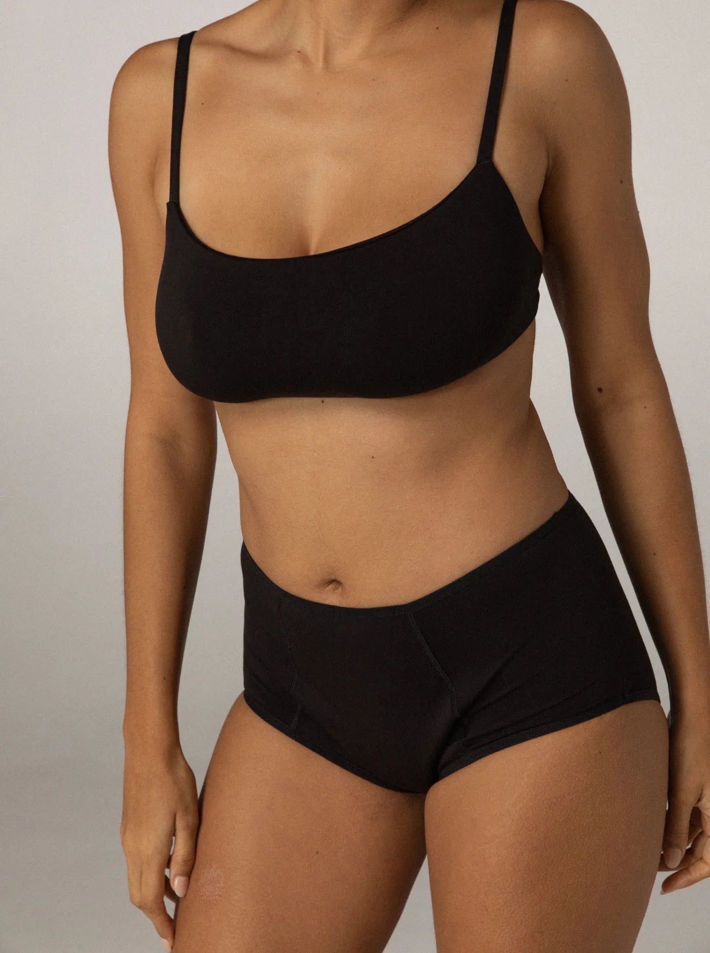 Period & Leakproof Full Brief Charcoal
