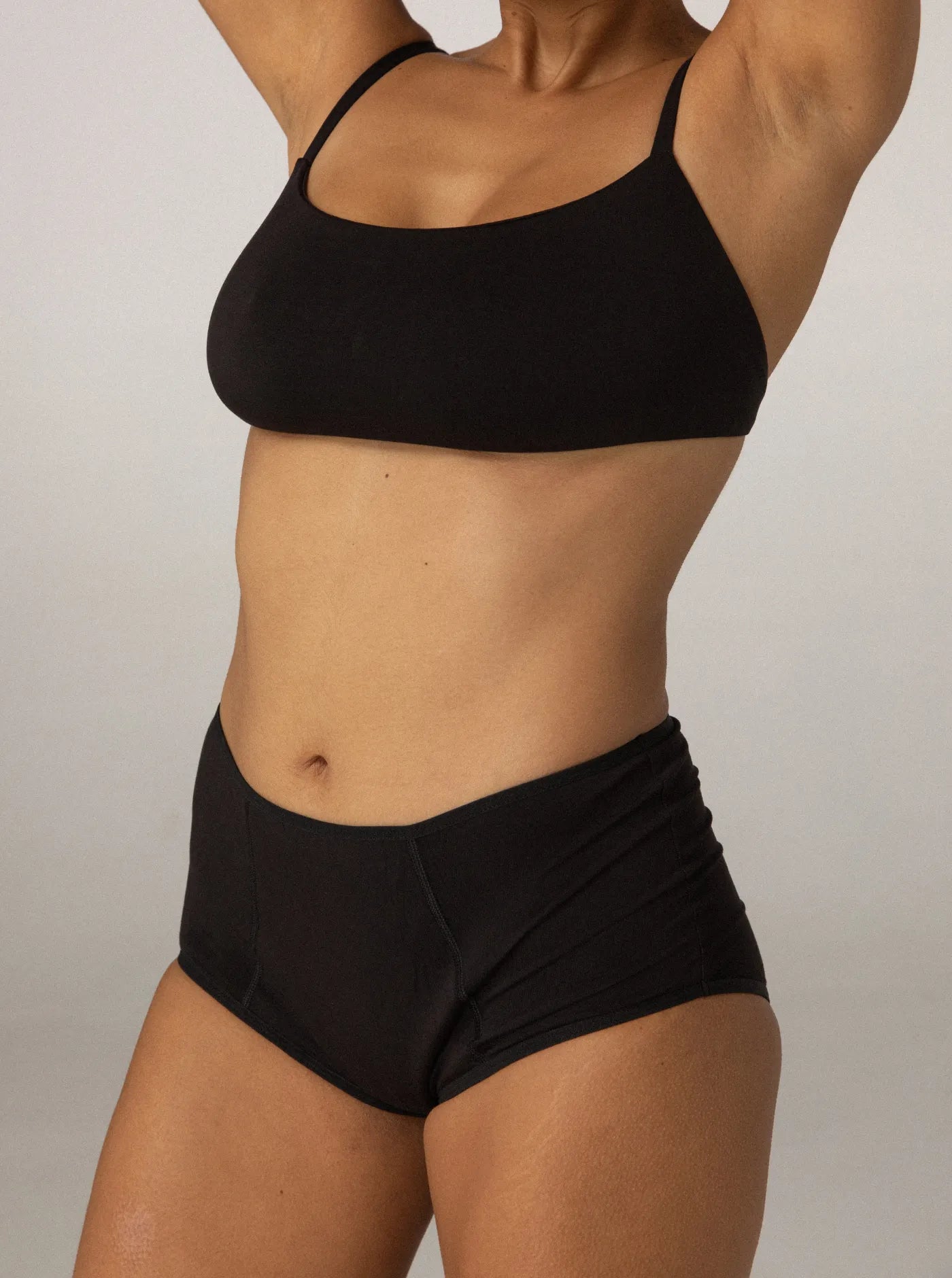 Period & Leakproof Full Brief Charcoal