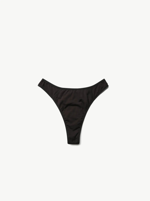 Period & Leakproof High Waist G-String Charcoal