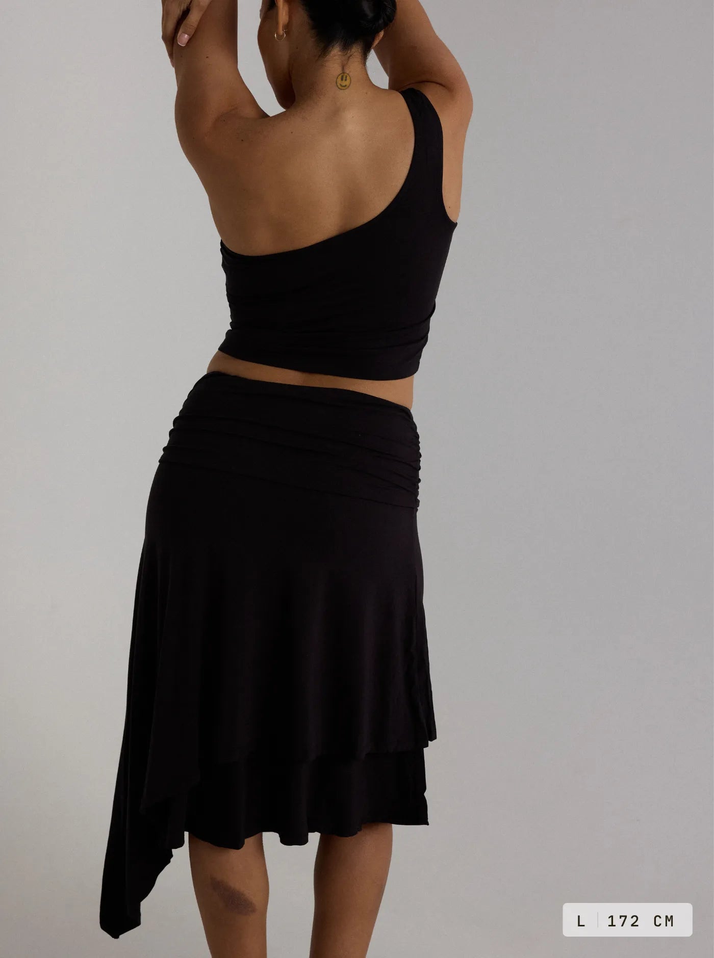 Serena Skirt Charcoal
