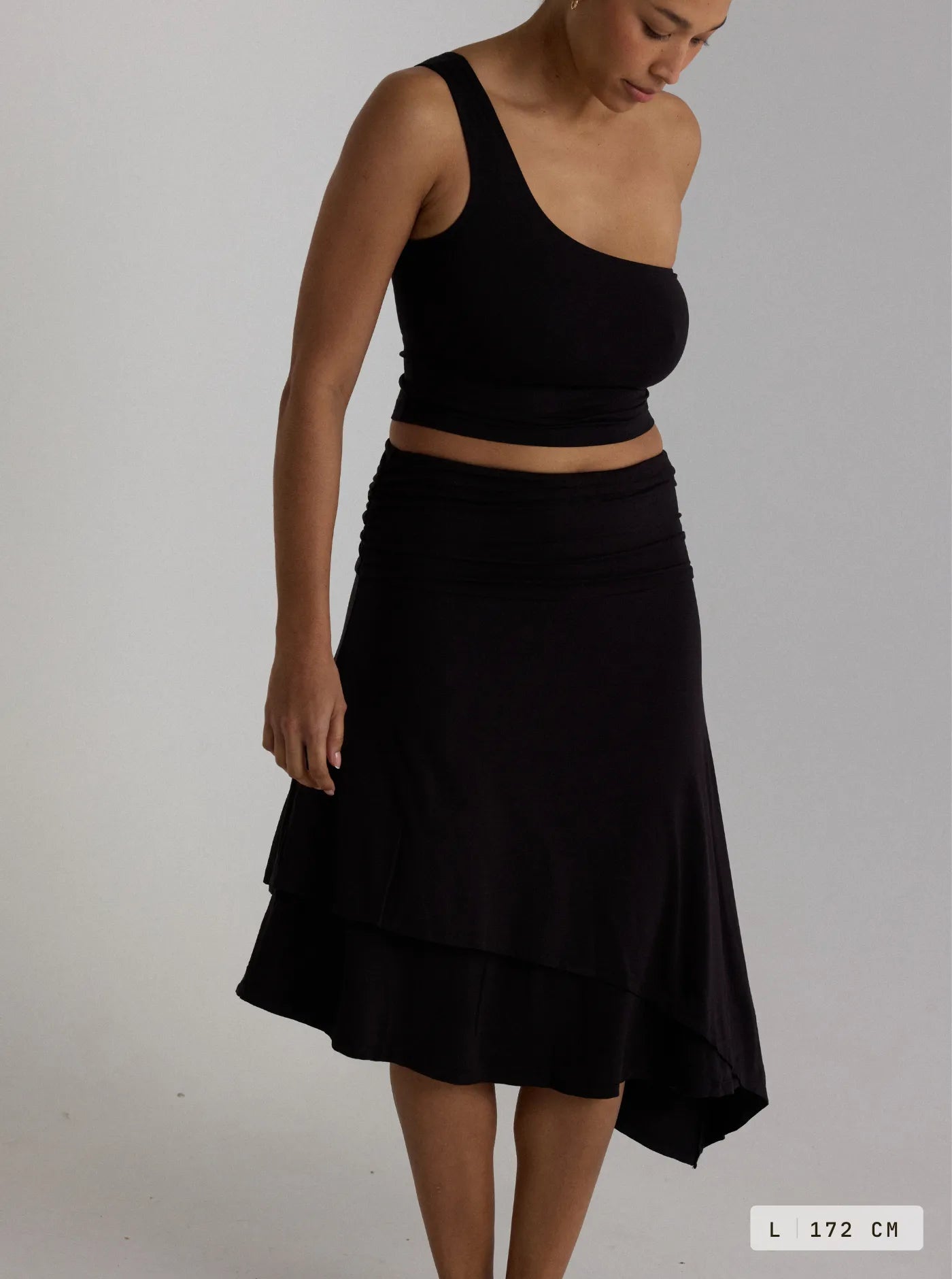 Serena Skirt Charcoal