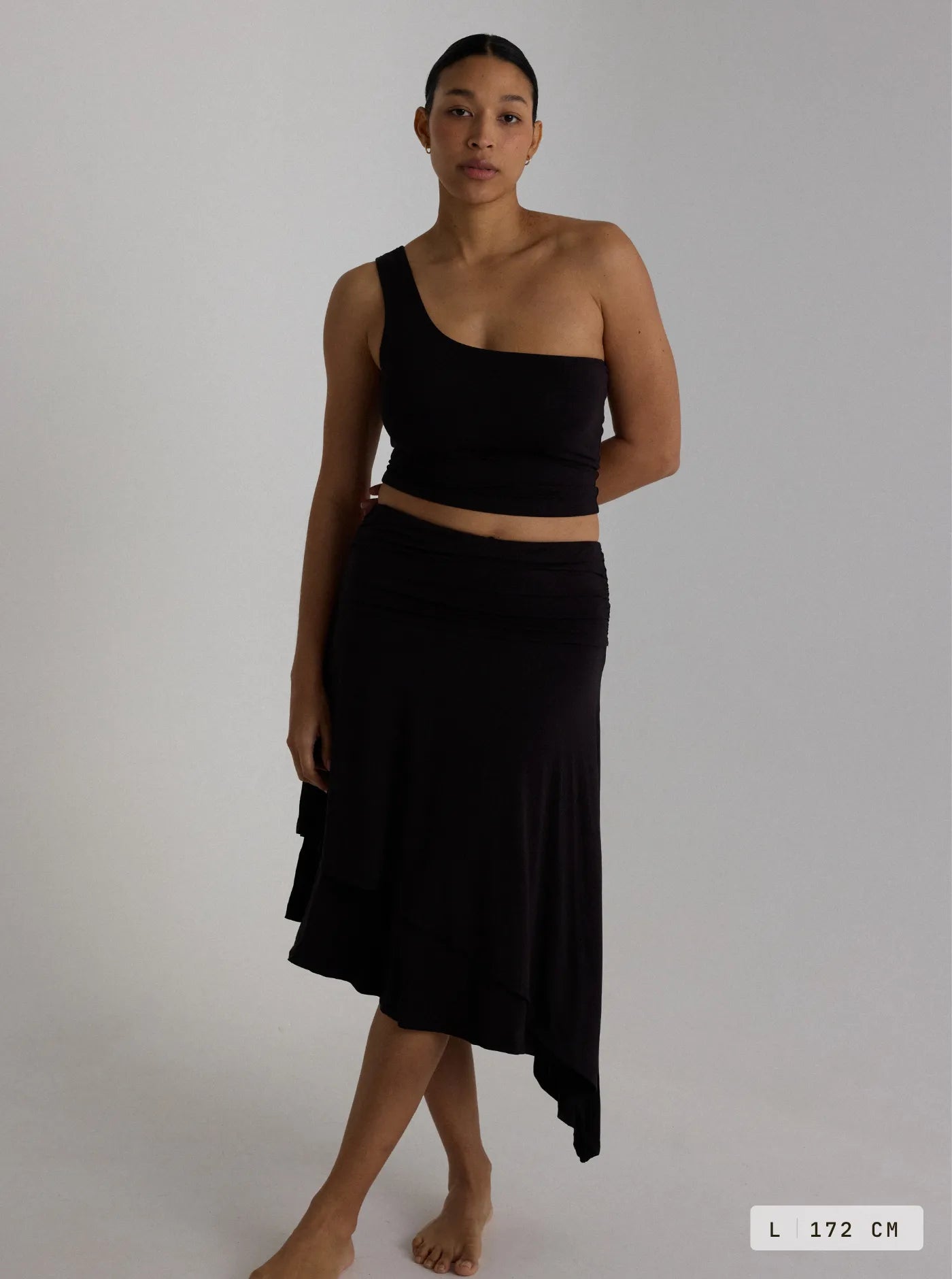 Serena Skirt Charcoal