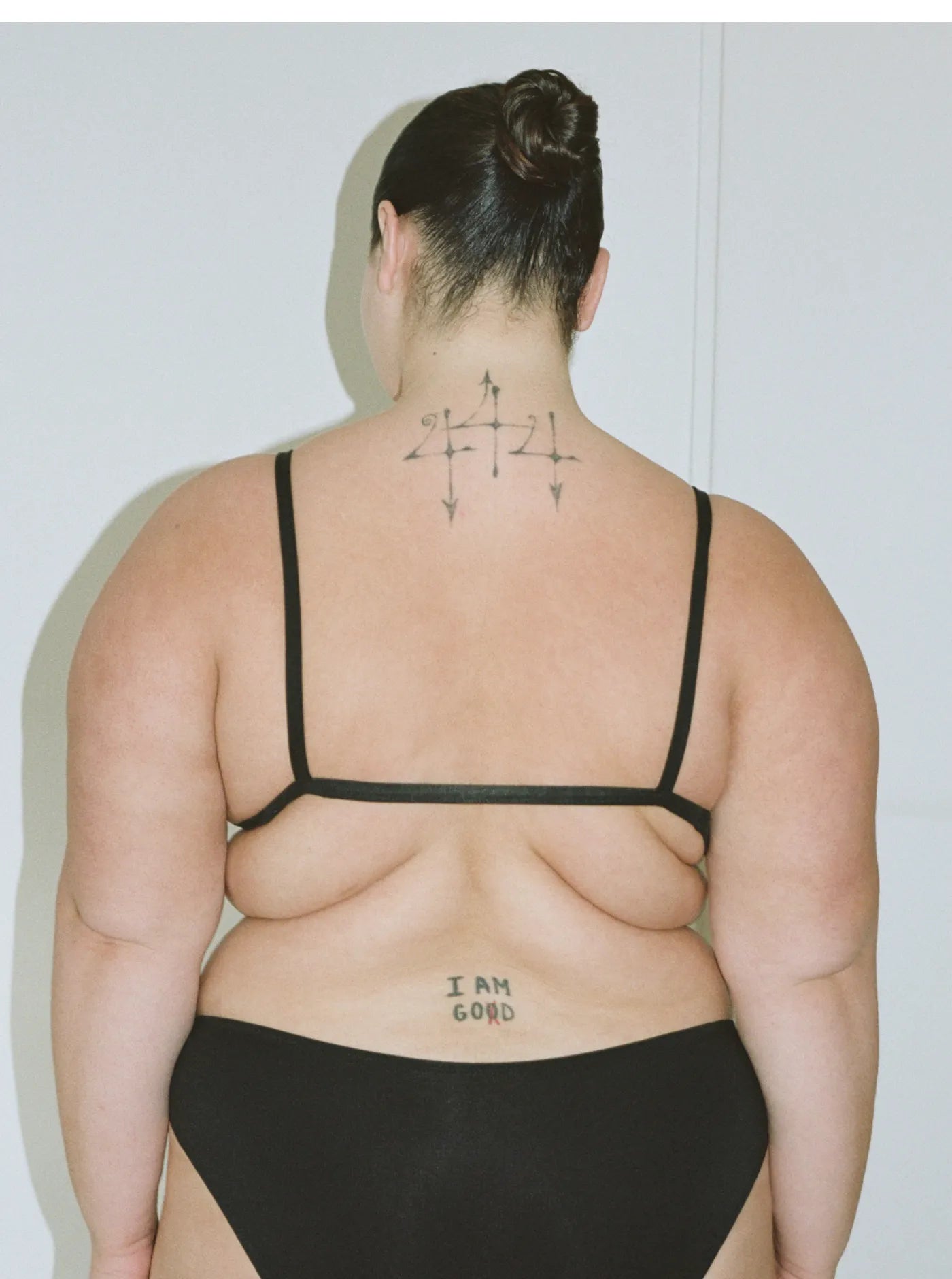 Stella Low Cut Bra Charcoal