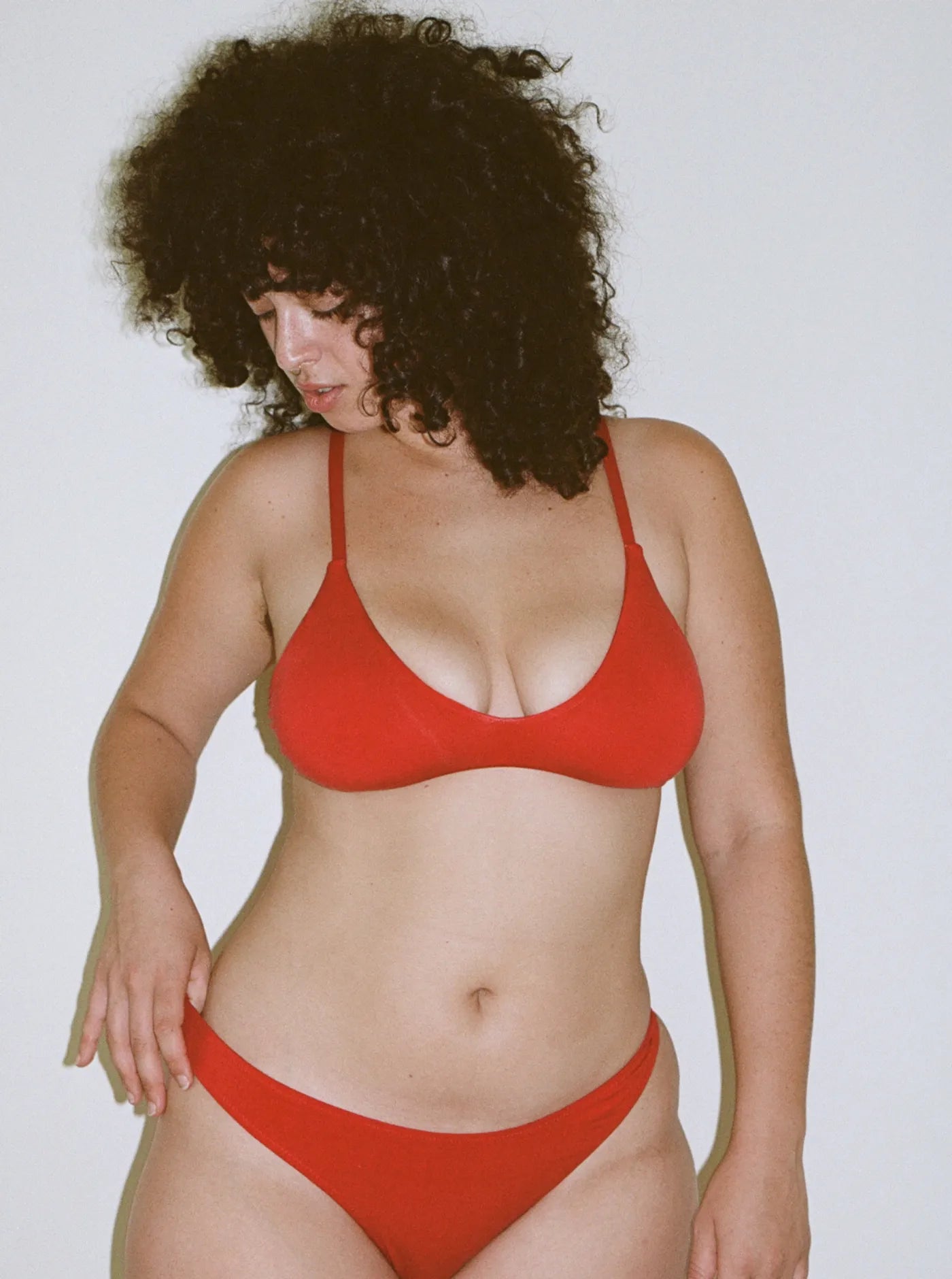 Stella Low Cut Bra Chilli