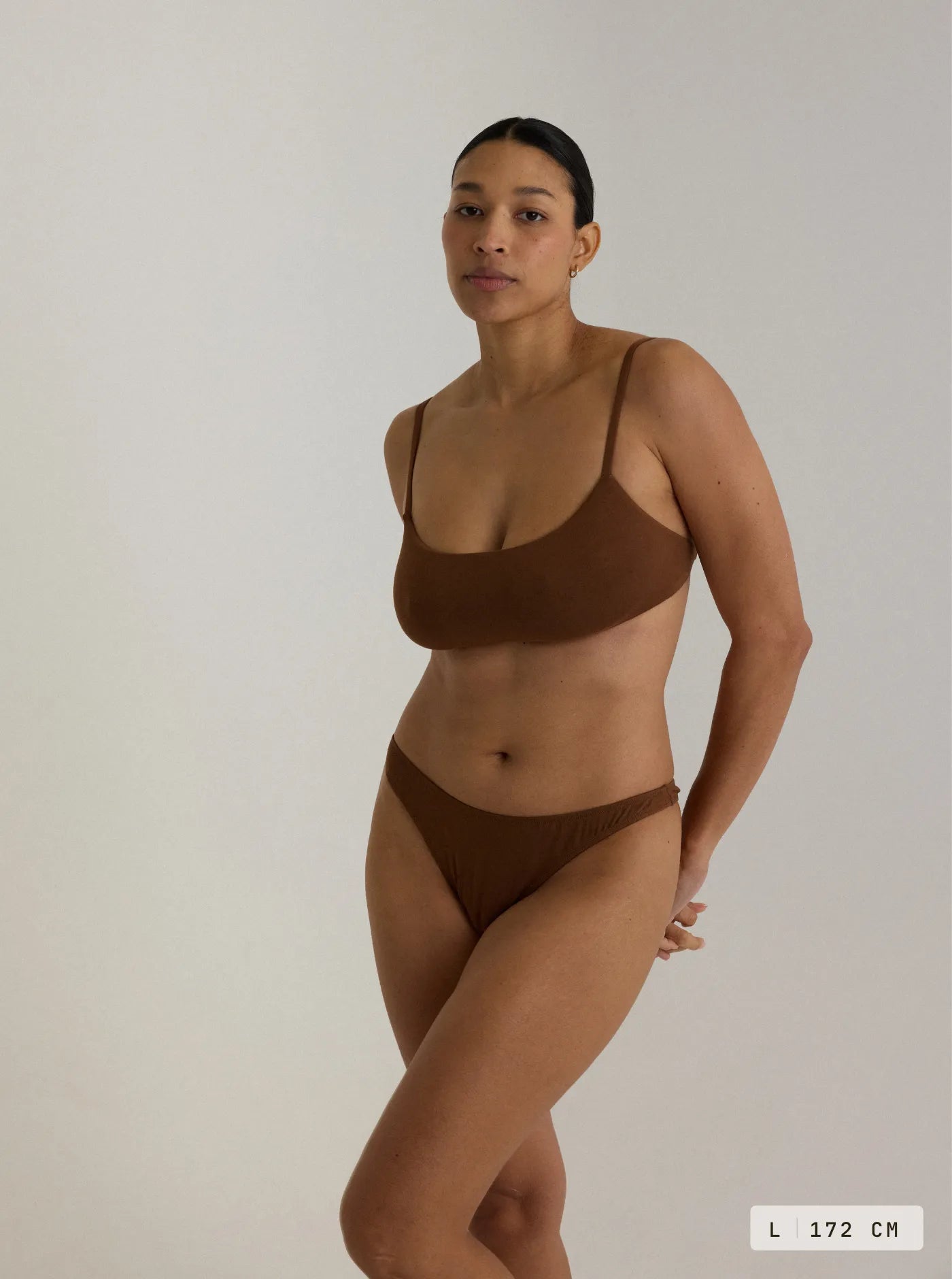 Leo High Cut Bra Earth