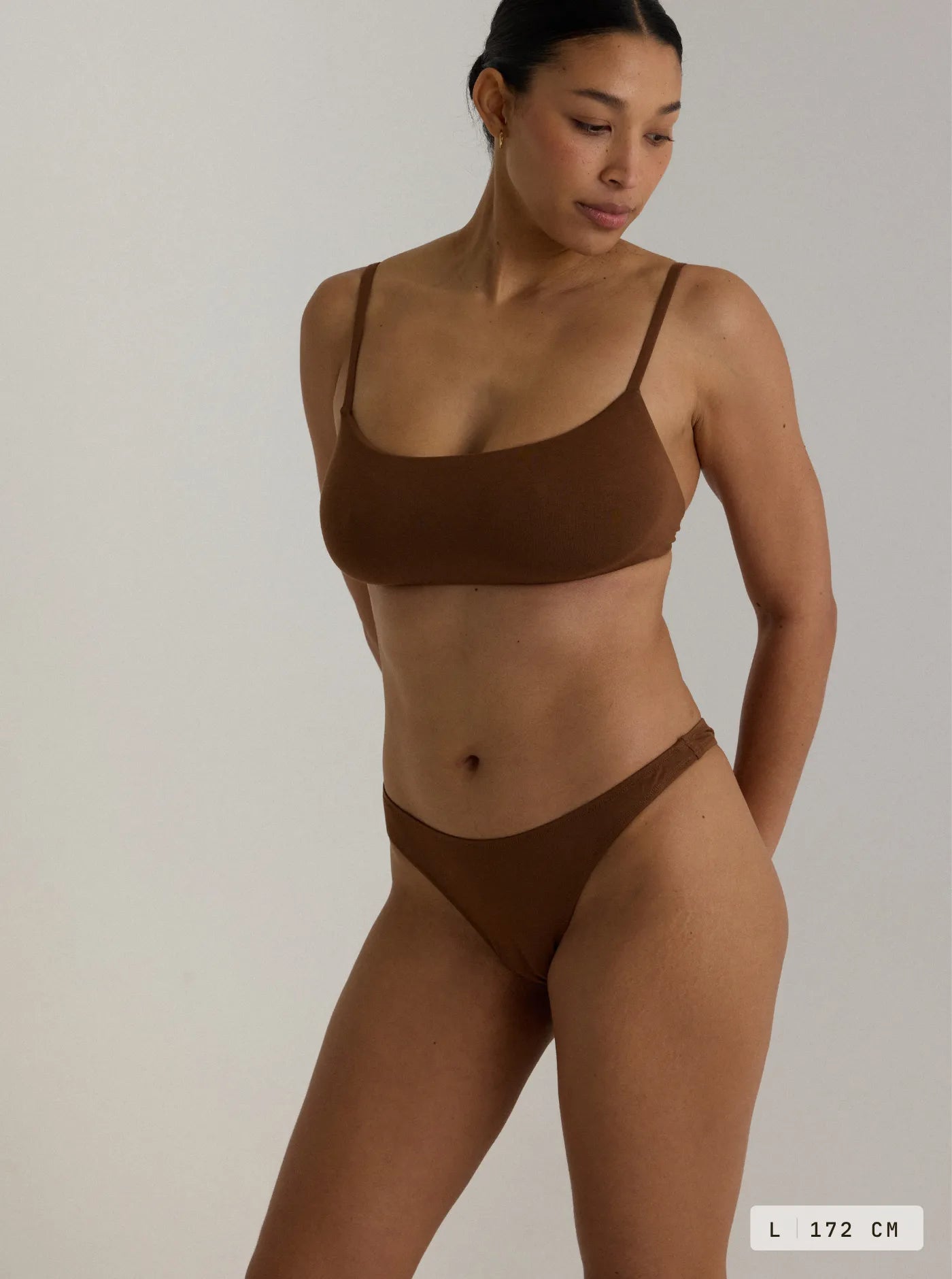 Leo High Cut Bra Earth