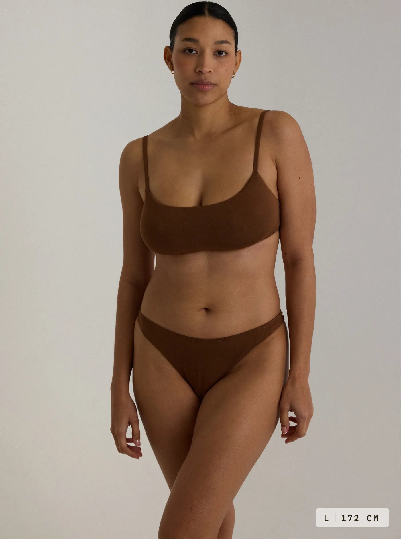 Leo High Cut Bra Earth