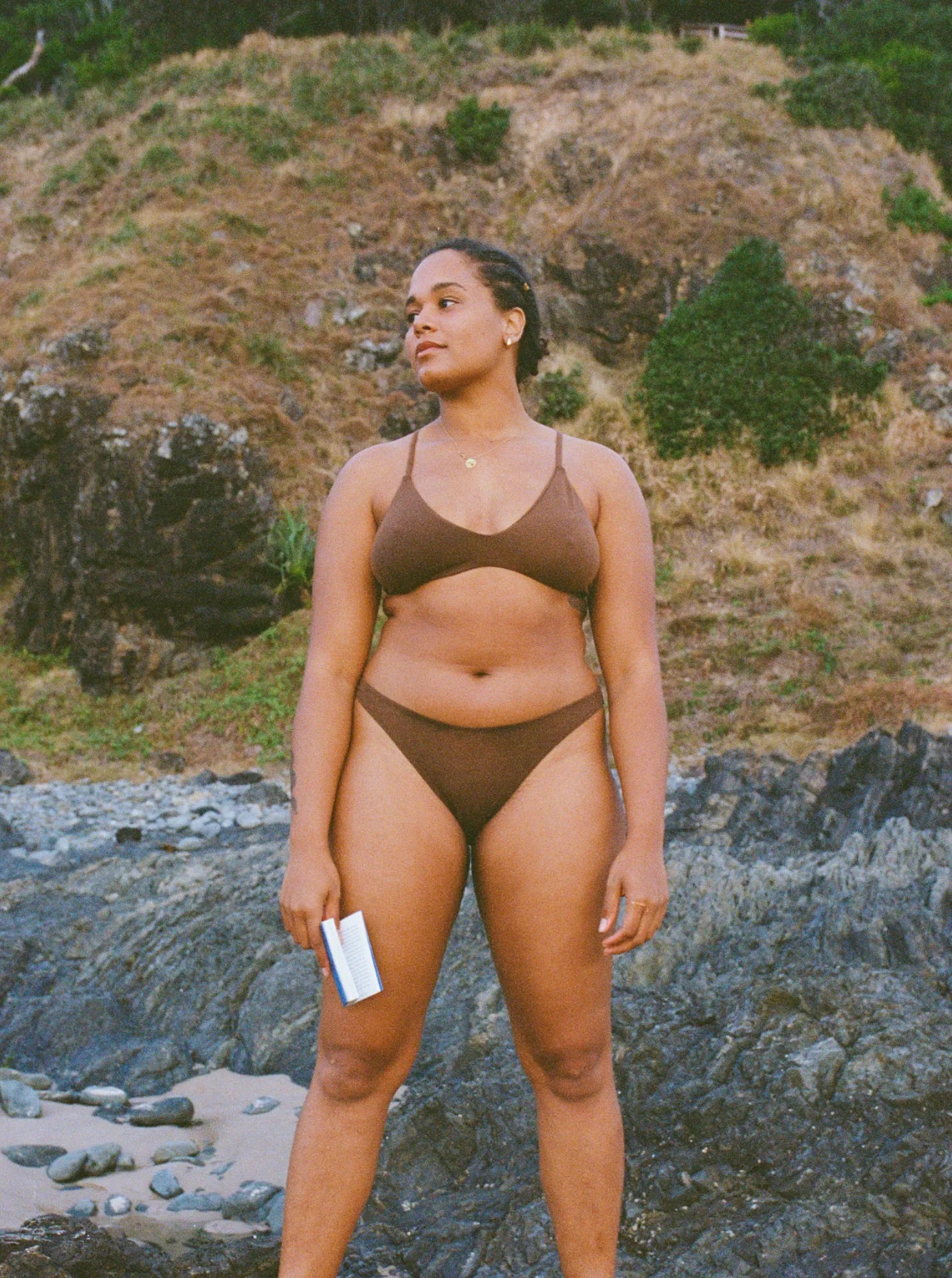 Stella Low Cut Bra Earth