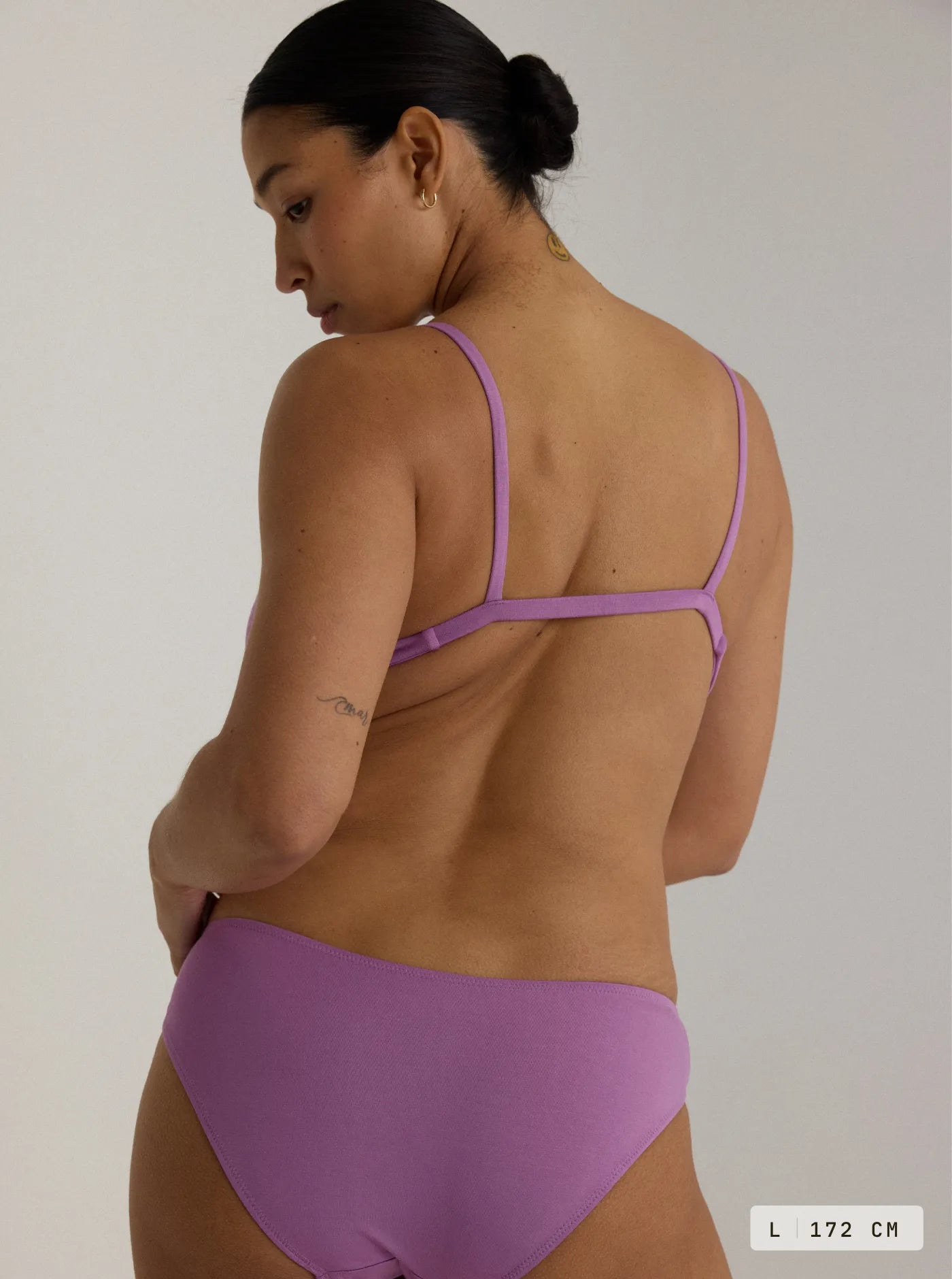 Stella Low Cut Bra Plum