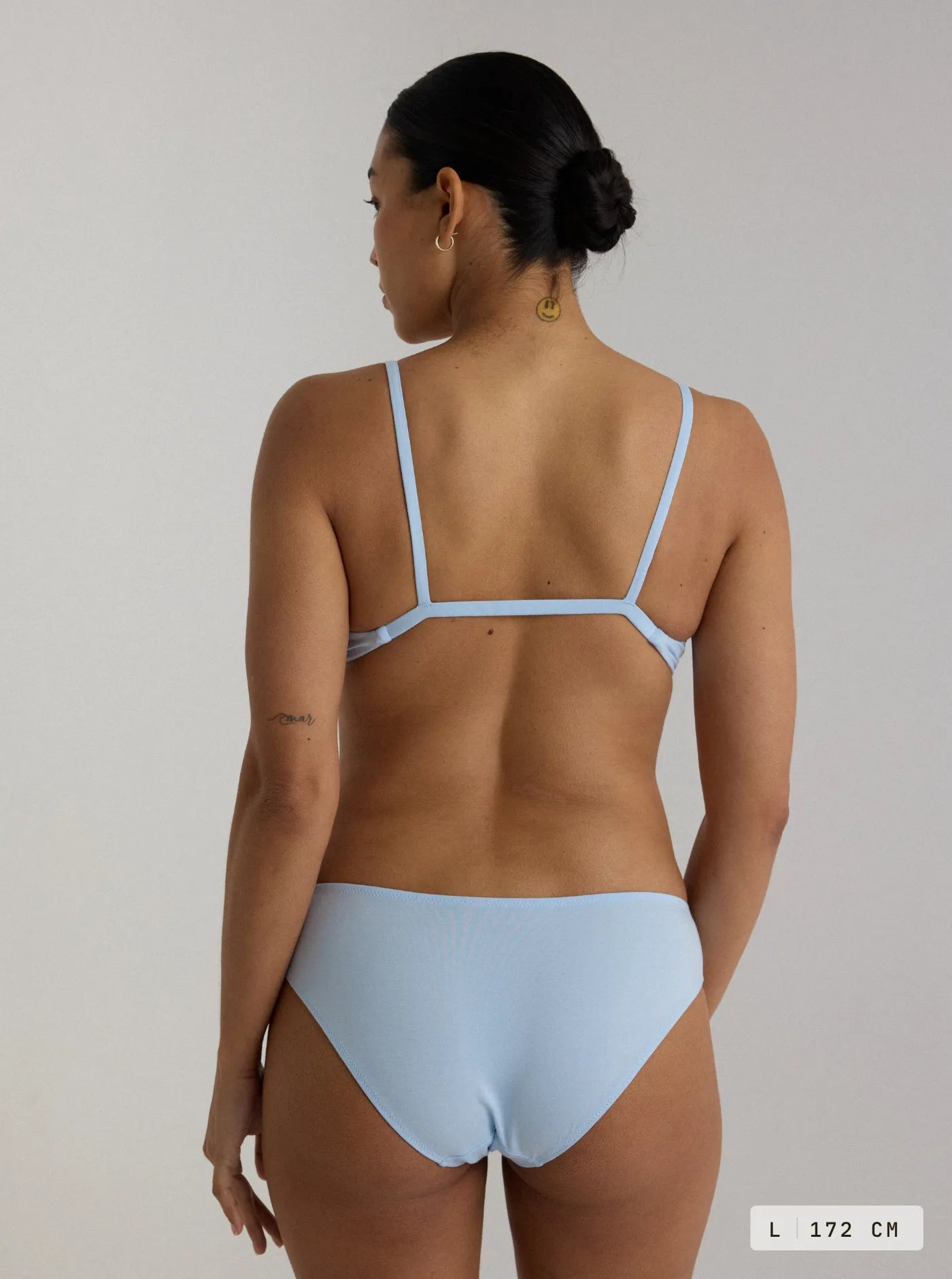 Stella Low Cut Bra Sky