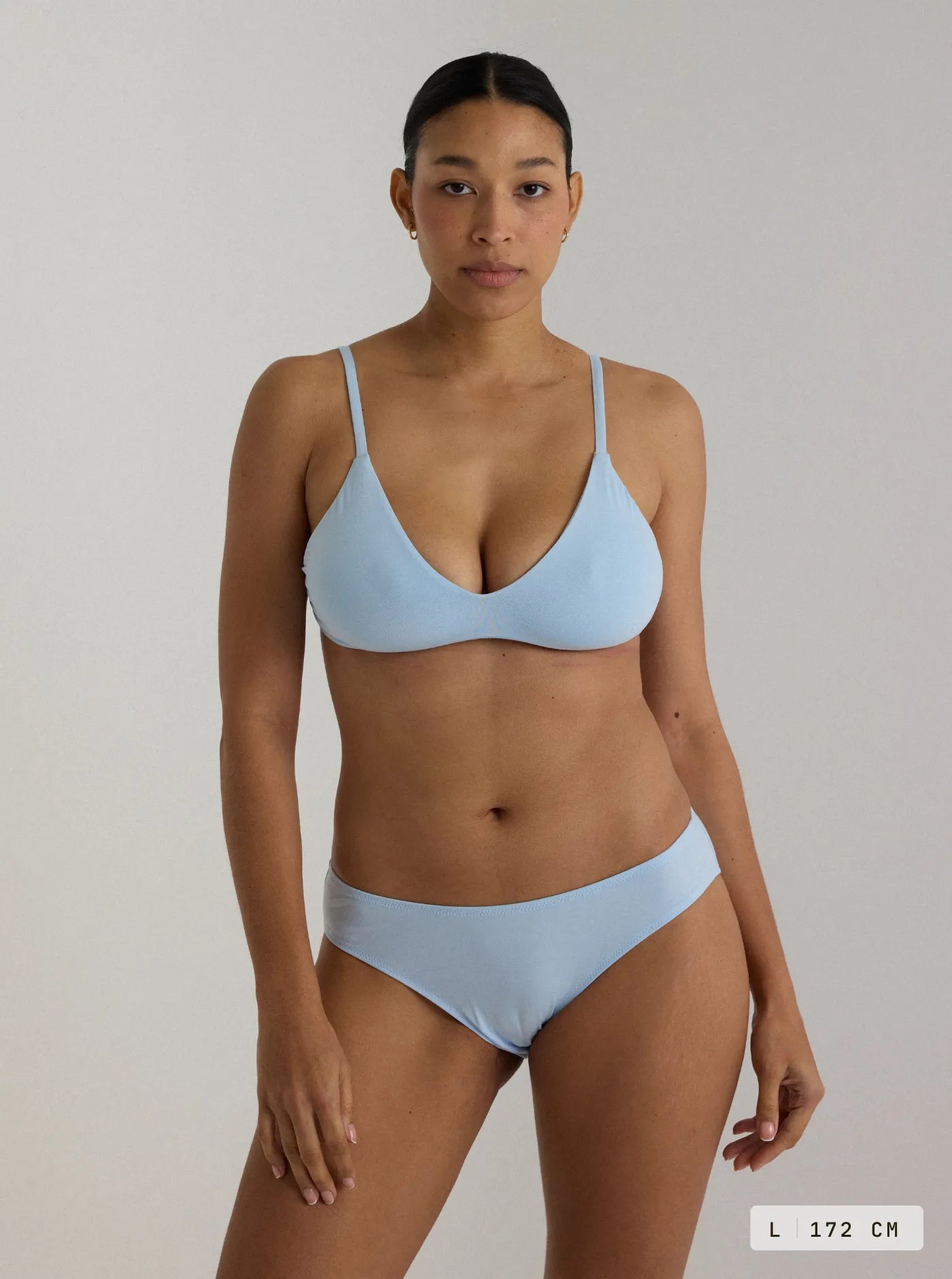Stella Low Cut Bra Sky