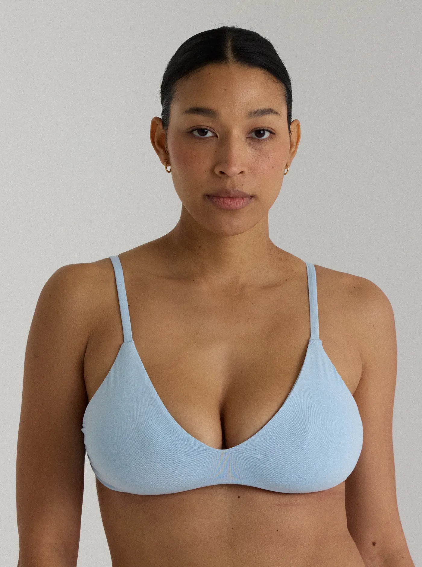 Stella Low Cut Bra Sky